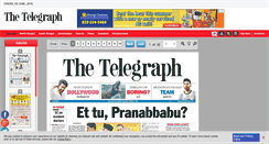 Desktop Screenshot of epaper.telegraphindia.com